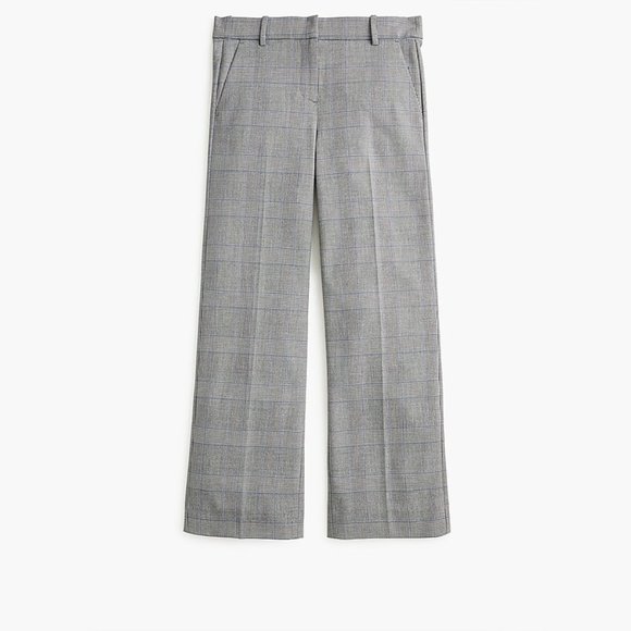 High-rise Peyton wide-leg pant in glen plaid size 4 - Picture 1 of 6